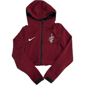Nike Red Hoodie with Logo